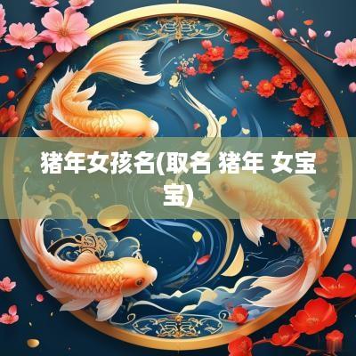 猪年女孩名(取名 猪年 女宝宝)