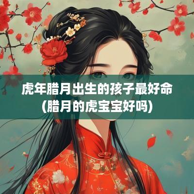 蛇年腊月出生的孩子最好命(腊月的虎宝宝好吗)