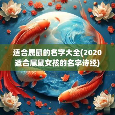 适合属鼠的名字大全(2025适合属鼠女孩的名字诗经)