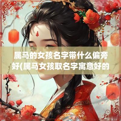 属马的女孩名字带什么偏旁好(属马女孩取名字寓意好的字)