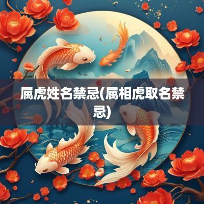 属虎姓名禁忌(属相虎取名禁忌)
