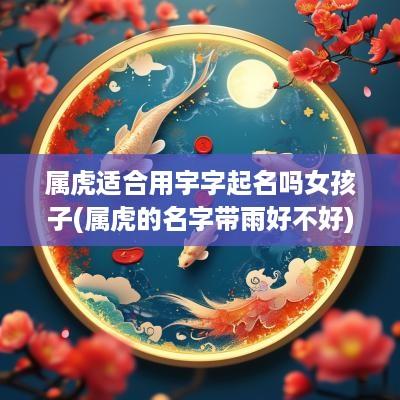 属虎适合用宇字起名吗女孩子(属虎的名字带雨好不好)