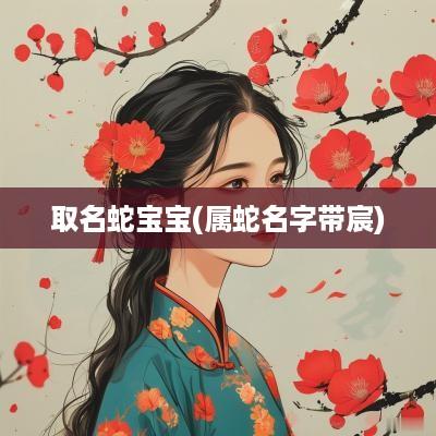 取名蛇宝宝(属蛇名字带宸)