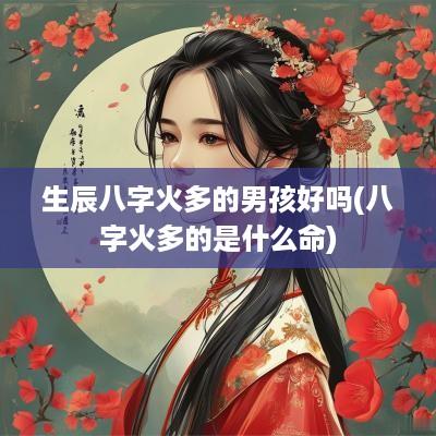 生辰八字火多的男孩好吗(八字火多的是什么命)