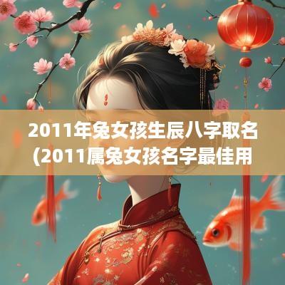 2011年兔女孩生辰八字取名(2011属兔女孩名字最佳用字)