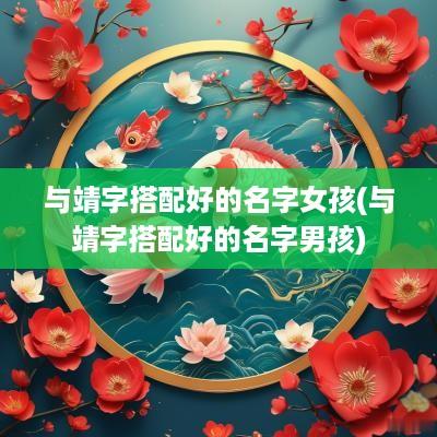 与靖字搭配好的名字女孩(与靖字搭配好的名字男孩)