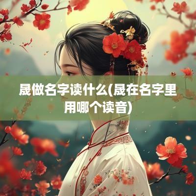 晟做名字读什么(晟在名字里用哪个读音)