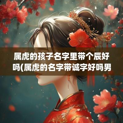 属虎的孩子名字里带个辰好吗(属虎的名字带诚字好吗男孩)