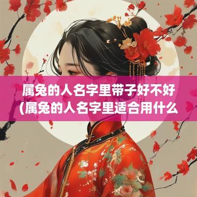 属兔的人名字里带子好不好(属兔的人名字里适合用什么字)