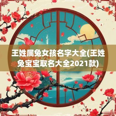 王姓属兔女孩名字大全(王姓兔宝宝取名大全2025款)