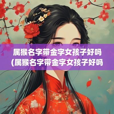 属猴名字带金字女孩子好吗(属猴名字带金字女孩子好吗怎么取)