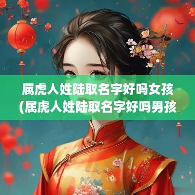 属虎人姓陆取名字好吗女孩(属虎人姓陆取名字好吗男孩)