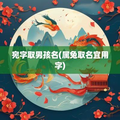 宛字取男孩名(属兔取名宜用字)