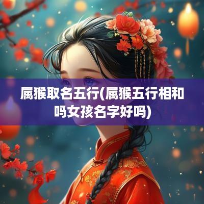 属猴取名五行(属猴五行相和吗女孩名字好吗)
