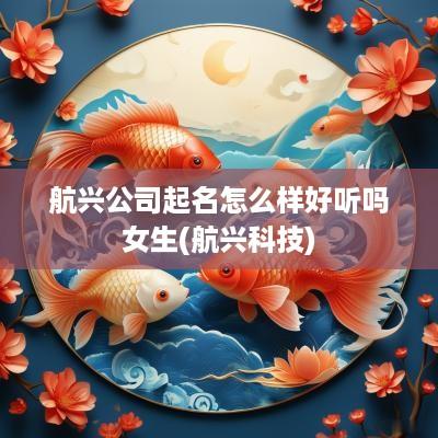 航兴公司起名怎么样好听吗女生(航兴科技)