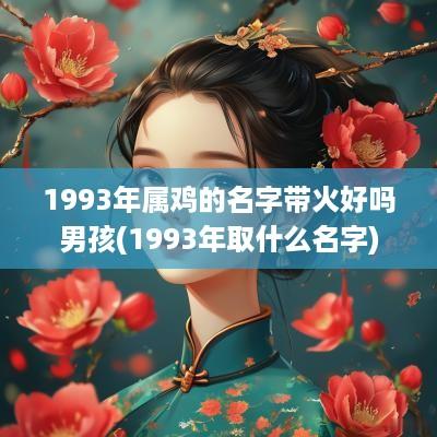 1993年属鸡的名字带火好吗男孩(1993年取什么名字)