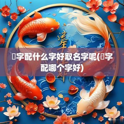 漌字配什么字好取名字呢(烎字配哪个字好)