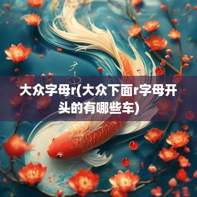 大众字母r(大众下面r字母开头的有哪些车)