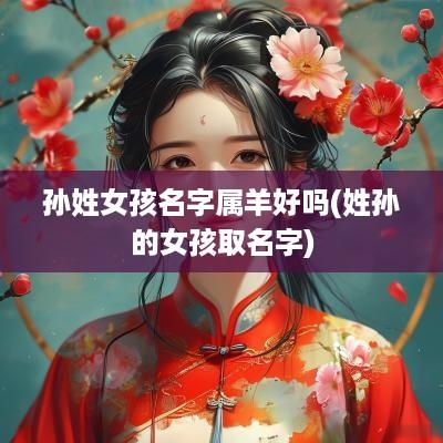 孙姓女孩名字属羊好吗(姓孙的女孩取名字)