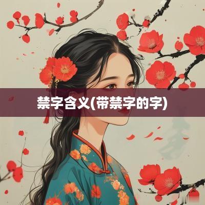 禁字含义(带禁字的字)