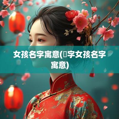 女孩名字寓意(玶字女孩名字寓意)