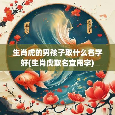 生肖虎的男孩子取什么名字好(生肖虎取名宜用字)