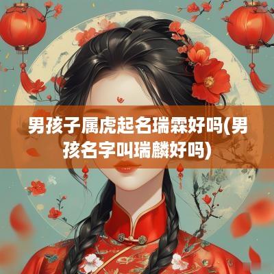 男孩子属虎起名瑞霖好吗(男孩名字叫瑞麟好吗)