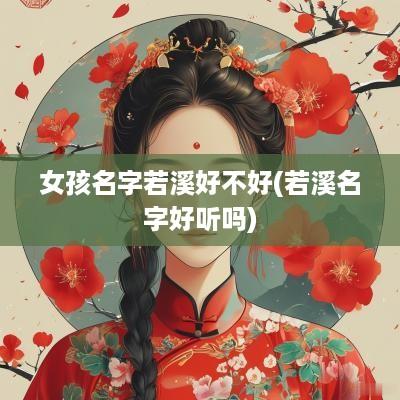 女孩名字若溪好不好(若溪名字好听吗)