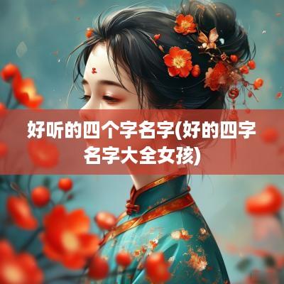 好听的四个字名字(好的四字名字大全女孩)