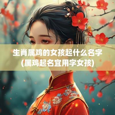 生肖属鸡的女孩起什么名字(属鸡起名宜用字女孩)