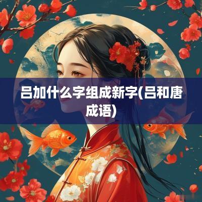 吕加什么字组成新字(吕和唐成语)