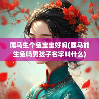 属马生个兔宝宝好吗(属马能生兔吗男孩子名字叫什么)