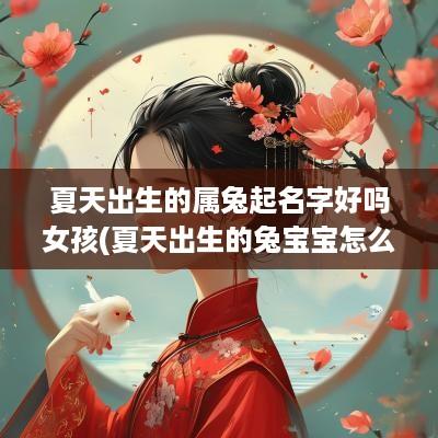 夏天出生的属兔起名字好吗女孩(夏天出生的兔宝宝怎么养)