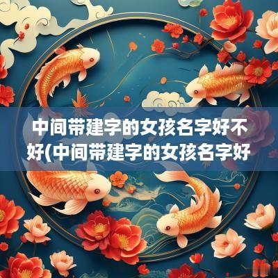 中间带建字的女孩名字好不好(中间带建字的女孩名字好听吗)