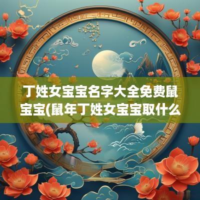 丁姓女宝宝名字大全免费鼠宝宝(蛇年丁姓女宝宝取什么名字好)