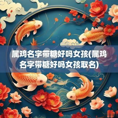属鸡名字带糖好吗女孩(属鸡名字带糖好吗女孩取名)