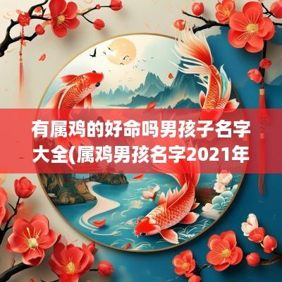 有属鸡的好命吗男孩子名字大全(属鸡男孩名字2025年名字大全)