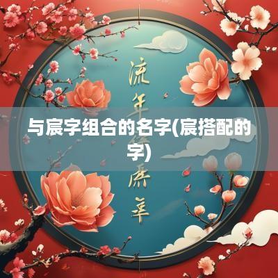 与宸字组合的名字(宸搭配的字)