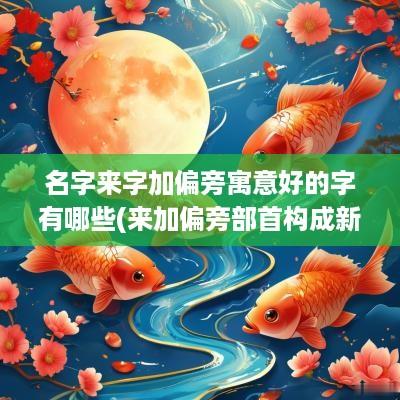 名字来字加偏旁寓意好的字有哪些(来加偏旁部首构成新字并组词)