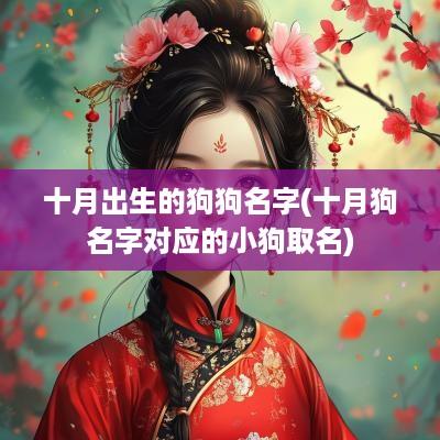 十月出生的狗狗名字(十月狗名字对应的小狗取名)