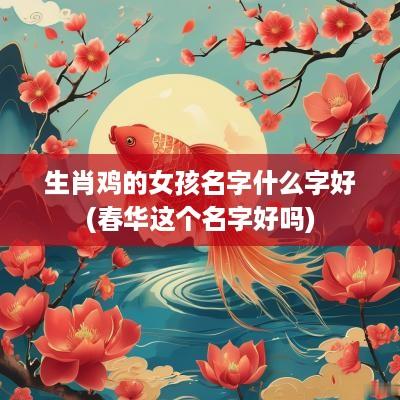生肖鸡的女孩名字什么字好(春华这个名字好吗)