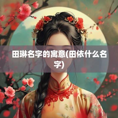 田琳名字的寓意(田依什么名字)