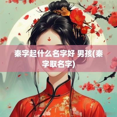 秦字起什么名字好 男孩(秦字取名字)