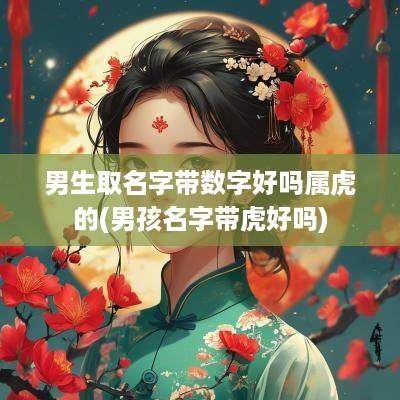 男生取名字带数字好吗属虎的(男孩名字带虎好吗)