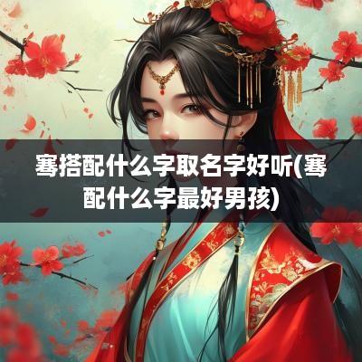 骞搭配什么字取名字好听(骞配什么字最好男孩)