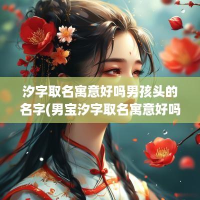 汐字取名寓意好吗男孩头的名字(男宝汐字取名寓意好吗)