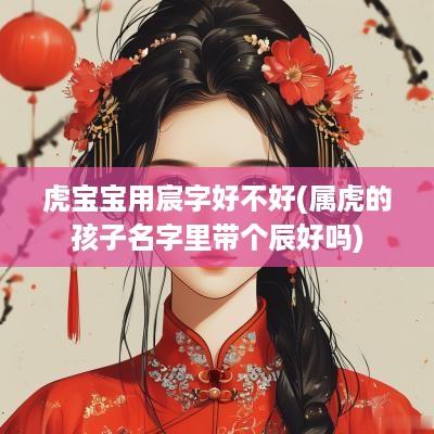 虎宝宝用宸字好不好(属虎的孩子名字里带个辰好吗)