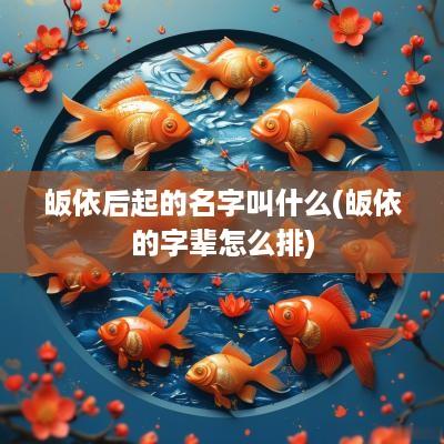 皈依后起的名字叫什么(皈依的字辈怎么排)