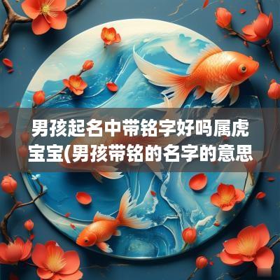 男孩起名中带铭字好吗属虎宝宝(男孩带铭的名字的意思)