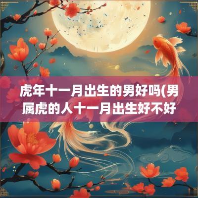 蛇年十一月出生的男好吗(男属虎的人十一月出生好不好)